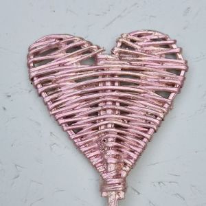 Sticks valentine pink metallic